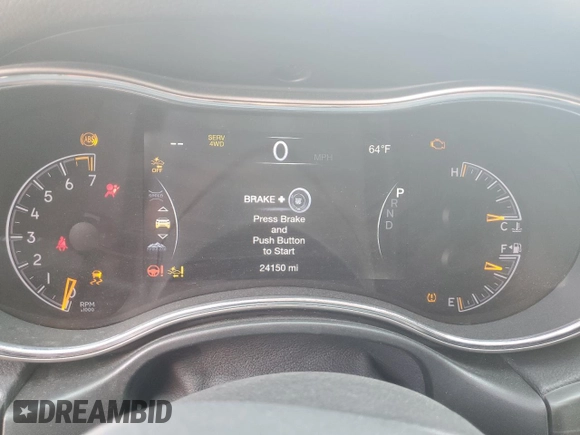 2021 Jeep Grand Cherokee Limited with VIN 1C4RJFBG1MC676253, listed as a Copart auction lot 60130405 with 24,150 mi miles and Salvage title. Bid and sale history available at DreamBid. Image 9.