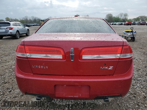 2010 Lincoln MKZ with VIN 3LNHL2GC2AR614132, listed as a Copart auction lot 54302685 with 114,034 mi miles and Salvage Title. Bid and sale history available at carsss.com. Image 6.