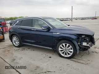 2019 Infiniti QX50 Luxe z VIN 3PCAJ5M30KF111736, wystawiony jako Copart lot #51330965 z przebiegiem 34 320 mil mil oraz Czysty tytuł • Clean title. Historia ofert i sprzedaży dostępna na DreamBid. Obrazek 4.