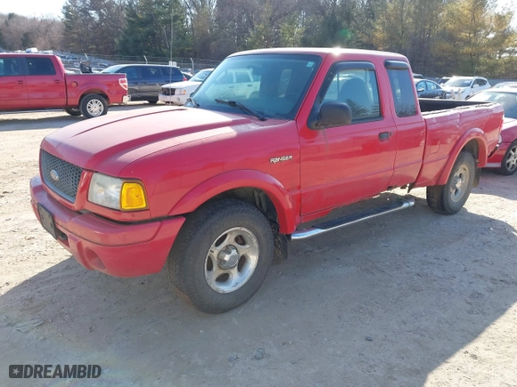 2003 Ford Ranger XL Fleet with VIN 1FTZR45E93PA07288, listed as a IAAI auction lot 41779978 with 230,452 mi miles. Bid and sale history available at carsss.com. Image 2.