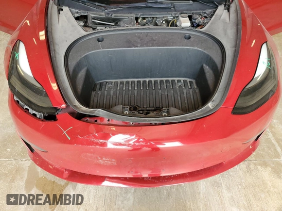 2022 Tesla Model 3 Long Range with VIN 5YJ3E1EBXNF285779, listed as a Copart auction lot 54630135 with 129,097 mi miles and Clean Title. Bid and sale history available at DreamBid. Image 11.