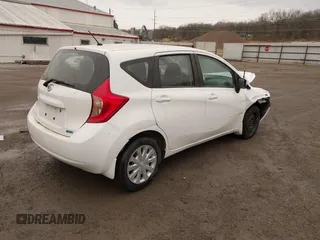 2015 Nissan Note SV with VIN 3N1CE2CP3FL446239, listed as a IAAI auction lot 41835005 with 60,357 mi miles and . Bid and sale history available at DreamBid. Image 4.