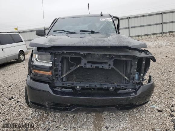 2016 Chevrolet Silverado 1500 Custom with VIN 1GCVKPEC5GZ415266, listed as a Copart auction lot 43703815 with 0 mi miles and Salvage Title. Bid and sale history available at carsss.com. Image 5.