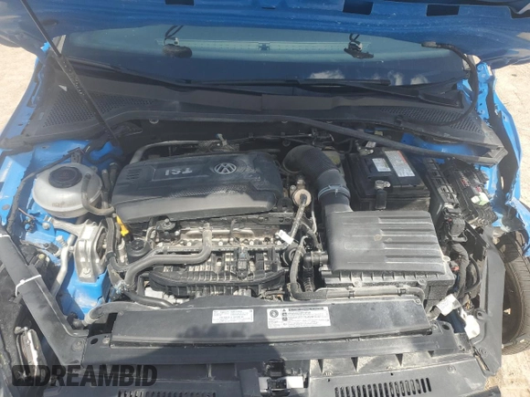 2019 Volkswagen GTI S with VIN 3VW5T7AU8KM008545, listed as a Copart auction lot 56515965 with 24,405 mi miles and Salvage title. Bid and sale history available at DreamBid. Image 11.