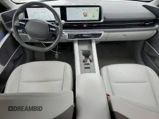 2023 Hyundai IONIQ 6 SEL with VIN KMHM34AC6PA022299, listed as a Copart auction lot 44591295 with 31,478 mi miles and Salvage Title. Bid and sale history available at carsss.com. Image 8.