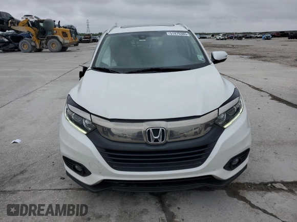 2021 Honda HR-V EX-L with VIN 3CZRU5H71MM703968, listed as a Copart auction lot 51470385 with 109,282 mi miles and Salvage Title. Bid and sale history available at carsss.com. Image 5.