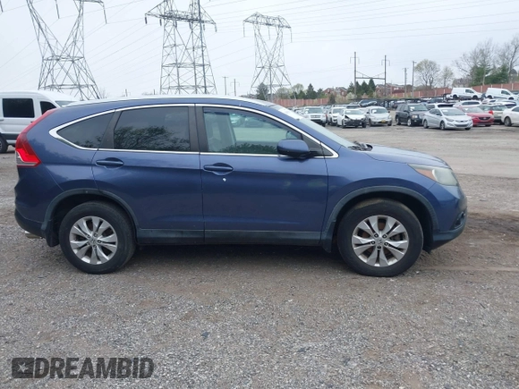 2014 Honda CR-V EX-L with VIN 5J6RM4H71EL092983, listed as a IAAI auction lot 42018356 with 136,024 mi miles. Bid and sale history available at carsss.com. Image 14.
