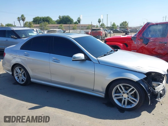 2014 Mercedes-Benz C 250 Sport with VIN WDDGF4HB5EA948430, listed as a IAAI auction lot 42709616 with 104,235 mi miles and . Bid and sale history available at DreamBid. Image 14.