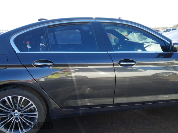 2017 BMW 5 Series 530i with VIN WBAJA5C39HG894097, listed as a IAAI auction lot 41856998 with 89,329 mi miles and . Bid and sale history available at carsss.com. Image 13.