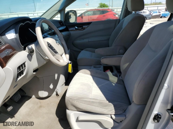 2017 Nissan Quest SV with VIN JN8AE2KP2H9170111, listed as a Copart auction lot 50261145 with 192,786 mi miles and Salvage Title. Bid and sale history available at carsss.com. Image 7.