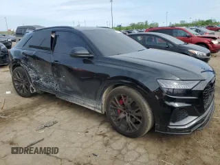 2023 Audi SQ8 Premium Plus z VIN WA1AWBF15PD043423, wystawiony jako Copart lot #53562584 z przebiegiem 17 521 mil mil oraz Czysty tytuł • Clean title. Historia ofert i sprzedaży dostępna na DreamBid. Obrazek 4.