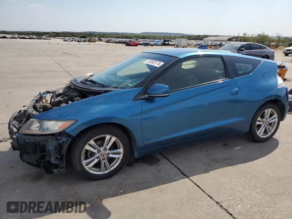 2012 Honda CR-Z with VIN JHMZF1D42CS004521, listed as a Copart auction lot 75763174 with 219,199 mi miles and Clean title. Bid and sale history available at DreamBid. Image 1.
