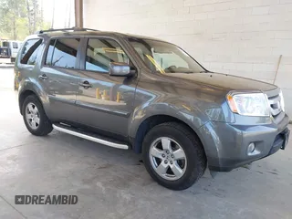 2011 Honda Pilot EX-L with VIN 5FNYF4H56BB503089, listed as a IAAI auction lot 42127543 with 144,227 mi miles. Bid and sale history available at carsss.com. Image 1.
