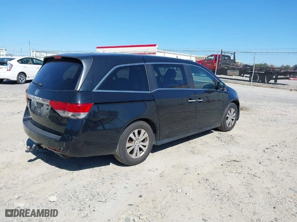 2015 Honda Odyssey EX with VIN 5FNRL5H49FB051333, listed as a IAAI auction lot 41633089 with 271,557 mi miles. Bid and sale history available at carsss.com. Image 4.
