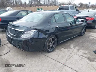 2018 Mercedes-Benz C 43 AMG with VIN 55SWF6EB9JU248383, listed as a IAAI auction lot 41226587 with 125,676 mi miles and . Bid and sale history available at carsss.com. Image 4.