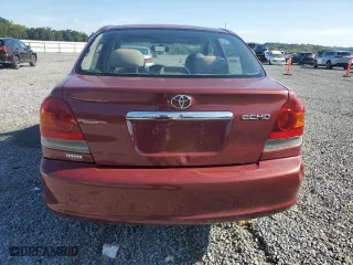 2003 Toyota ECHO with VIN JTDBT123435042725, listed as a Copart auction lot 69374604 with 123,369 mi miles and Salvage Title. Bid and sale history available at carsss.com. Image 6.