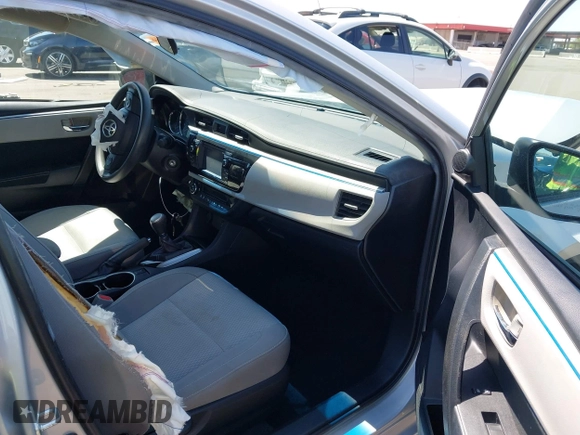 2016 Toyota Corolla L with VIN 2T1BURHE3GC599462, listed as a IAAI auction lot 42478922 with 104,125 mi miles and . Bid and sale history available at DreamBid. Image 5.