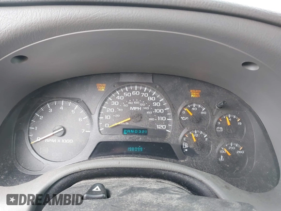 2004 Chevrolet TrailBlazer EXT LT with VIN 1GNET16S746115863, listed as a IAAI auction lot 41453236 with 198,099 mi miles. Bid and sale history available at carsss.com. Image 7.