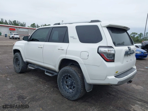 2017 Toyota 4Runner SR5 with VIN JTEBU5JR2H5409960, listed as a IAAI auction lot 41406747 with 100,750 mi miles. Bid and sale history available at carsss.com. Image 3.