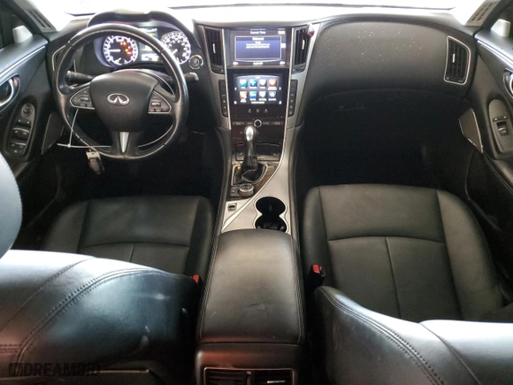 2017 Infiniti Q50 3.0t Premium with VIN JN1EV7AP7HM742690, listed as a Copart auction lot 47814295 with NaN miles and Salvage Title. Bid and sale history available at carsss.com. Image 8.
