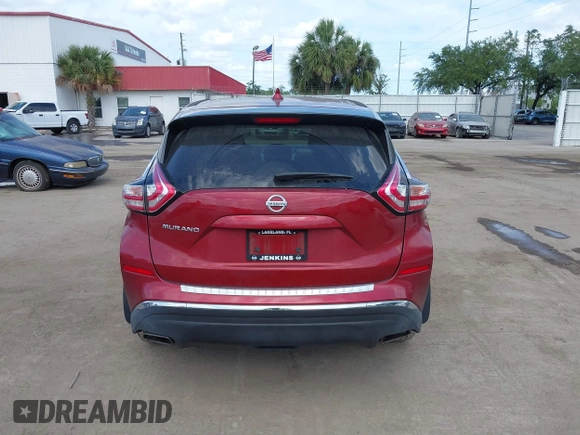 2018 Nissan Murano SV with VIN 5N1AZ2MG7JN169641, listed as a IAAI auction lot 42170490 with 64,296 mi miles and . Bid and sale history available at carsss.com. Image 16.