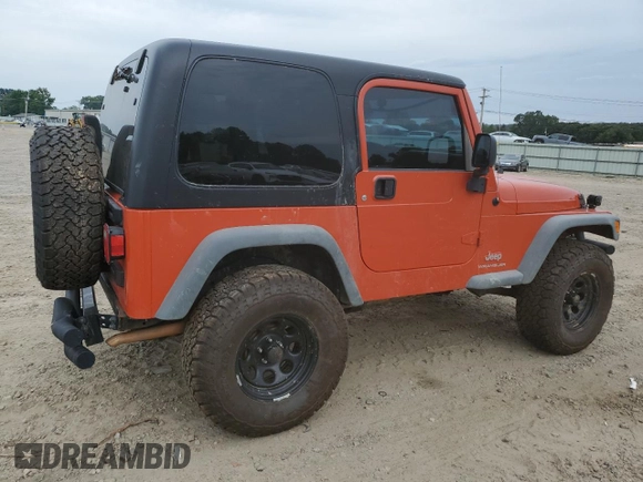 2006 Jeep Wrangler SE with VIN 1J4FA29S66P706665, listed as a Copart auction lot 70776714 with 154,600 mi miles and Salvage Title. Bid and sale history available at carsss.com. Image 3.
