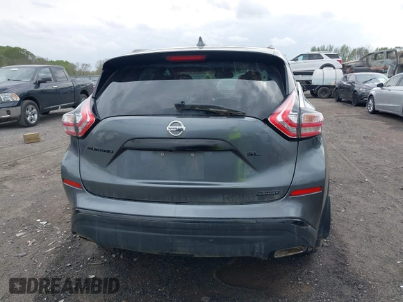 2018 Nissan Murano S with VIN 5N1AZ2MG8JN160124, listed as a IAAI auction lot 41921370 with 92,797 mi miles and . Bid and sale history available at DreamBid. Image 16.