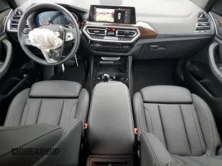 2024 BMW X3 sDrive30i with VIN WBX47DP01RN277348, listed as a Copart auction lot 55596065 with 8,151 mi miles and Salvage Title. Bid and sale history available at DreamBid. Image 8.