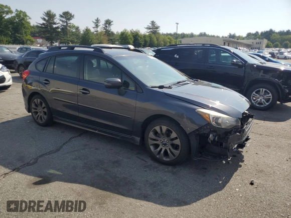 2015 Subaru Impreza Special Sports Premium with VIN JF1GPAT69F8292568, listed as a Copart auction lot 59614885 with 130,865 mi miles and Clean title. Bid and sale history available at DreamBid. Image 4.