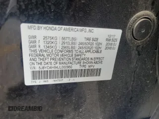 2018 Acura MDX w/Advance/Entertainment Pkg with VIN 5J8YD4H94JL000960, listed as a Copart auction lot 80648594 with 0 mi miles and Salvage Title. Bid and sale history available at carsss.com. Image 15.