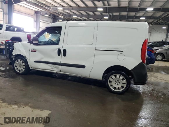 2015 Ram ProMaster City Cargo Tradesman with VIN ZFBERFAT8F6951207, listed as a Copart auction lot 86080014 with 197,299 mi miles and Salvage Title. Bid and sale history available at carsss.com. Image 2.