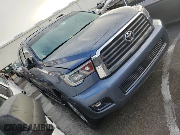 2019 Toyota Sequoia SR5 with VIN 5TDBY5G11KS174849, listed as a Copart auction lot 74324084 with 0 mi miles and Non Repairable. Bid and sale history available at carsss.com. Image 4.