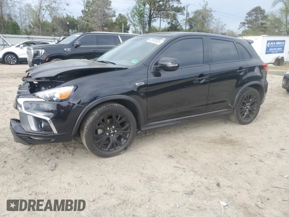 2019 Mitsubishi Outlander ES z VIN JA4AR3AU5KU028749, wystawiony jako Copart lot #52692835 z przebiegiem 122 439 mil mil oraz Szkoda całkowita • Salvage title. Historia ofert i sprzedaży dostępna na DreamBid. Obrazek 1.