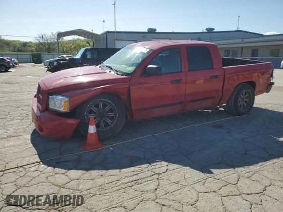2006 Dodge Dakota SLT with VIN 1D7HW48N46S627103, listed as a Copart auction lot 52514075 with 175,581 mi miles and Clean title. Bid and sale history available at DreamBid. Image 1.