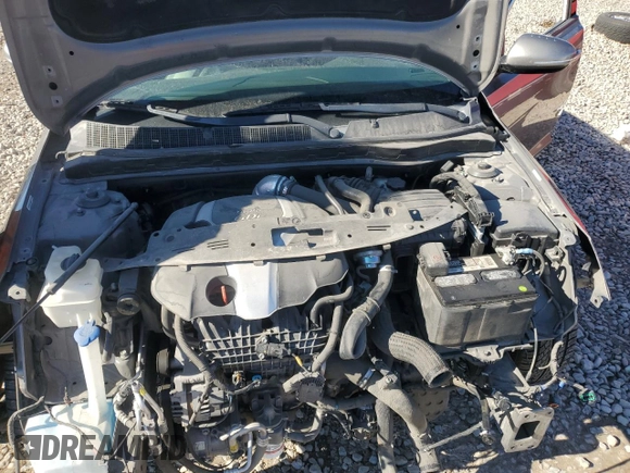 2015 Kia Optima SX Turbo with VIN 5XXGR4A60FG445912, listed as a Copart auction lot 79620894 with 77,354 mi miles and Salvage Title. Bid and sale history available at carsss.com. Image 11.
