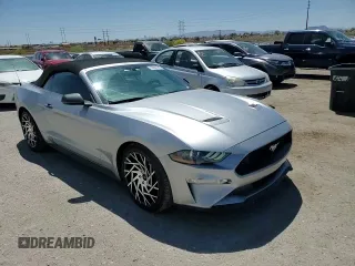 2020 Ford Mustang EcoBoost z VIN 1FATP8UH0L5101303, wystawiony jako Copart lot #53581315 z przebiegiem 59 273 mil mil oraz Szkody całkowita. Historia ofert i sprzedaży dostępna na DreamBid. Obrazek 10.