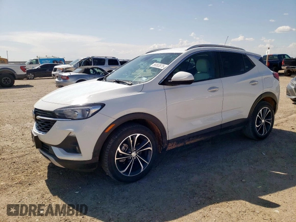 2021 Buick Encore GX Select with VIN KL4MMDSL1MB179593, listed as a Copart auction lot 56063875 with 23,460 mi miles and Clean title. Bid and sale history available at DreamBid. Image 1.