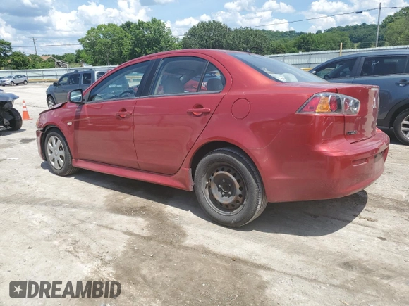 2014 Mitsubishi Lancer ES with VIN JA32U2FU4EU011407, listed as a Copart auction lot 55644954 with 191,722 mi miles and Salvage Title. Bid and sale history available at carsss.com. Image 2.