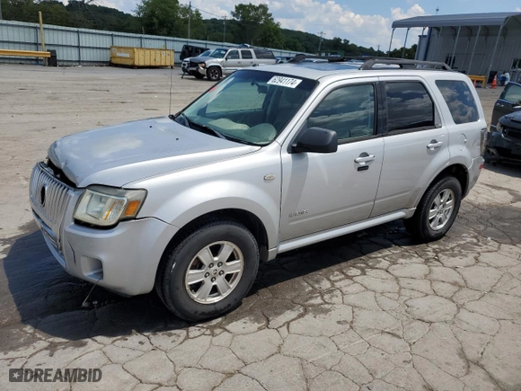 2008 Mercury Mariner with VIN 4M2CU81Z38KJ23718, listed as a Copart auction lot 74485304 with 177,903 mi miles and Salvage Title. Bid and sale history available at carsss.com. Image 1.