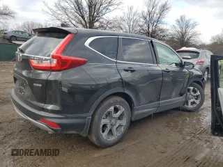 2019 Honda CR-V EX-L with VIN 7FARW2H80KE020088, listed as a Copart auction lot 42612335 with 38,384 mi miles and Salvage Title. Bid and sale history available at carsss.com. Image 3.