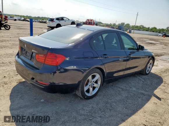 2014 BMW 3 Series 320i with VIN WBA3B1G54ENN90385, listed as a Copart auction lot 59477835 with 183,692 mi miles and Clean title. Bid and sale history available at DreamBid. Image 3.