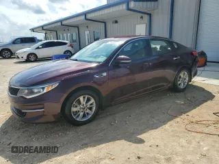 2017 Kia Optima LX with VIN 5XXGT4L30HG159338, listed as a Copart auction lot 53352635 with 128,686 mi miles and Clean Title. Bid and sale history available at carsss.com. Image 1.
