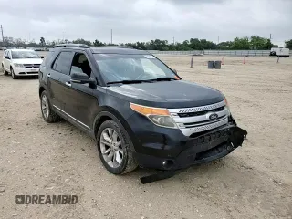 2013 Ford Explorer XLT with VIN 1FM5K7D80DGA07676, listed as a Copart auction lot 54418285 with 169,859 mi miles and Salvage Title. Bid and sale history available at DreamBid. Image 14.