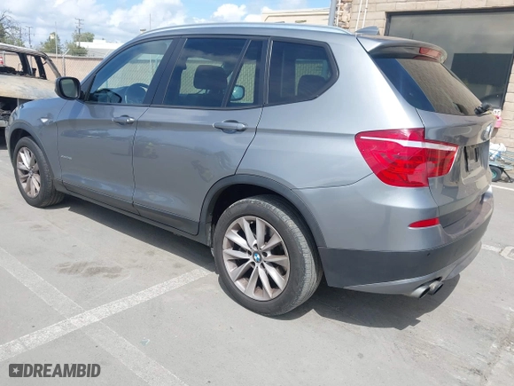 2013 BMW X3 xDrive28i with VIN 5UXWX9C59D0A17792, listed as a IAAI auction lot 41902533 with 63,104 mi miles. Bid and sale history available at carsss.com. Image 3.