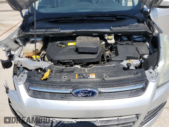 2015 Ford Escape SE with VIN 1FMCU0GX5FUC43739, listed as a Copart auction lot 71996704 with 56,561 mi miles and Salvage Title. Bid and sale history available at carsss.com. Image 12.
