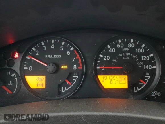 2013 Nissan Frontier SV with VIN 1N6AD0CW1DN714654, listed as a Copart auction lot 47858495 with 191,354 mi miles and Salvage title. Bid and sale history available at DreamBid. Image 9.