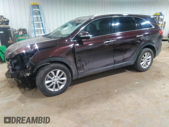 2016 Kia Sorento LX with VIN 5XYPGDA3XGG048328, listed as a IAAI auction lot 41836120 with 121,029 mi miles and . Bid and sale history available at DreamBid. Image 2.