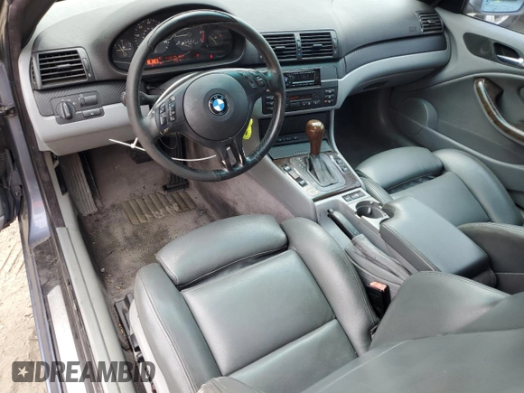 2002 BMW 3 Series 325Ci z VIN WBABS33442PG83768, wystawiony jako Copart lot #54301055 z przebiegiem 171 131 mil mil oraz Szkoda całkowita • Salvage title. Historia ofert i sprzedaży dostępna na DreamBid. Obrazek 8.
