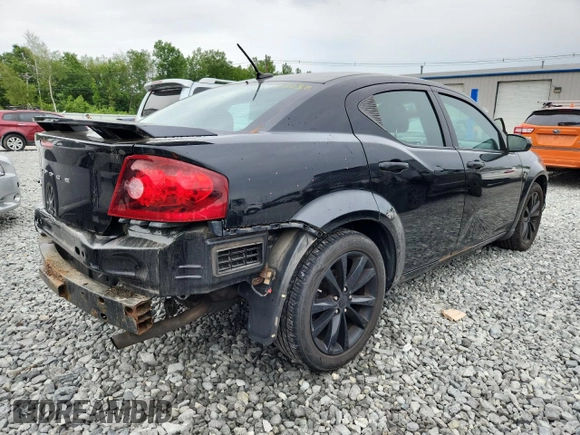 2013 Dodge Avenger SXT with VIN 1C3CDZCB4DN620043, listed as a Copart auction lot 62539395 with 146,627 mi miles and Clean title. Bid and sale history available at DreamBid. Image 3.