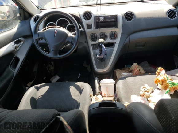 2009 Pontiac Vibe w/1SB with VIN 5Y2SP67059Z430418, listed as a Copart auction lot 66524514 with 131,663 mi miles and Salvage Title. Bid and sale history available at carsss.com. Image 8.